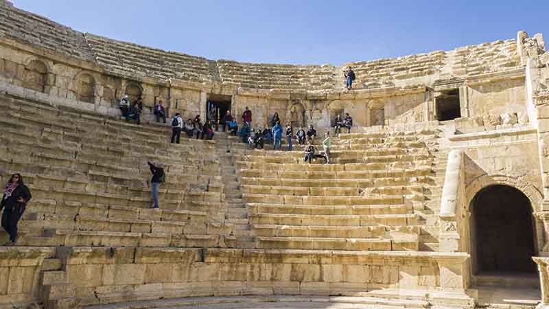 261 - Jordania - Jerash - Teatro Norte